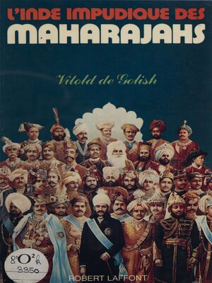 cover image of L'Inde impudique des maharajahs